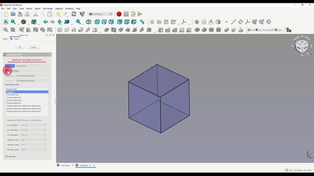 3D modeling FreeCAD 0.19.1 - Datum lines смотреть онлайн