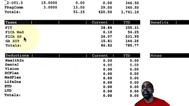 How To Read Your Paycheck Stub | Gross vs Net Pay смотреть онлайн