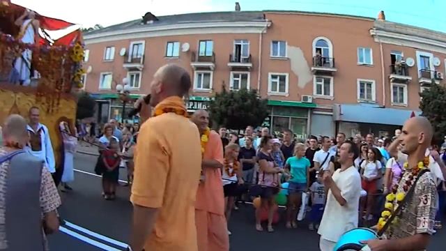 Ратха ятра в Луцьку 20.08.2016. Джай Джаганатх! смотреть онлайн