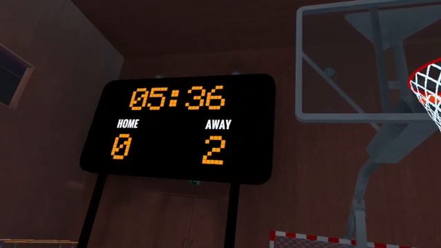 Play Basketball in VR BIG Ballers Gameplay Oculus Quest BSPVR смотреть онлайн