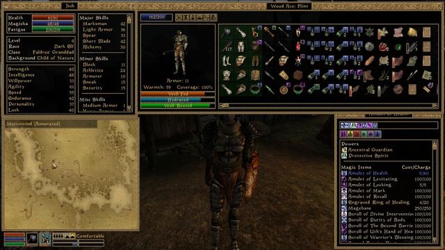 Иммерсивный Morrowind #20 - Знакомство и отступление