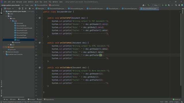 Facade Pattern | Design Patterns in Java смотреть онлайн