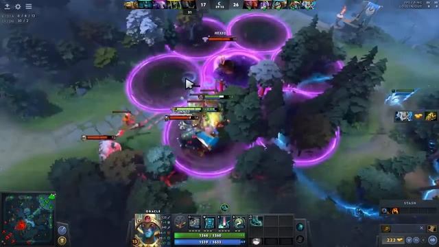 Dota 2 Oracle Hard Support смотреть онлайн