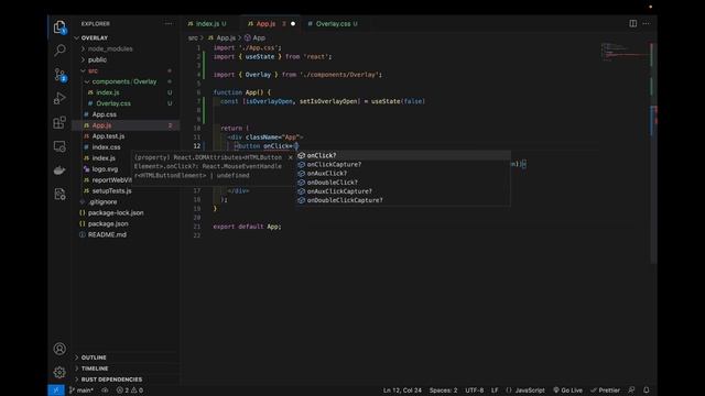 Create a Modal/Overlay using React.js and CSS смотреть онлайн