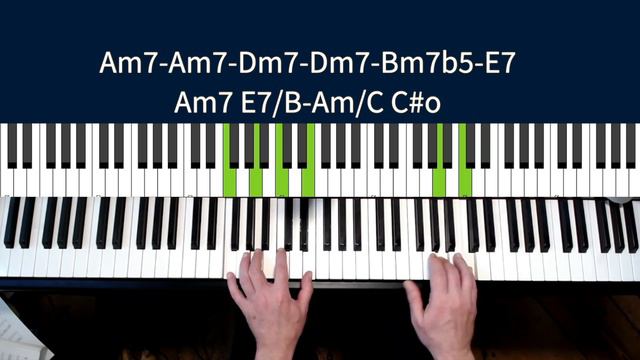 Lost Love Blues, Expressive Slow Blues in A-Minor, Piano Tutorial смотреть онлайн
