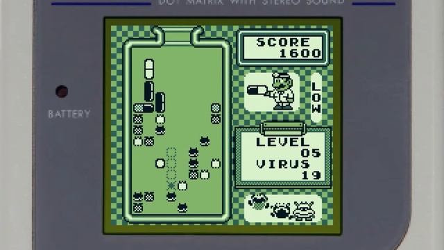 "Dr. Mario" (GameBoy) Music : 7 - 4x Chain смотреть онлайн