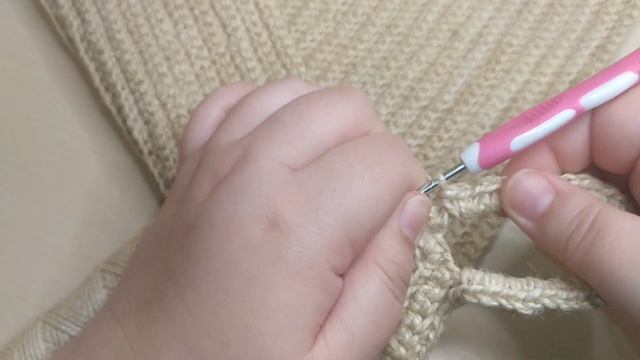 Подвесная корзина из джута крючком | Crocheted Jute Hanging Basket смотреть онлайн