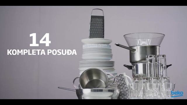 DFN 28422 - Mašina za pranje sudova смотреть онлайн