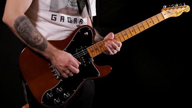 Fender American Original '70s Telecaster Custom Mocha 2020 USA смотреть онлайн