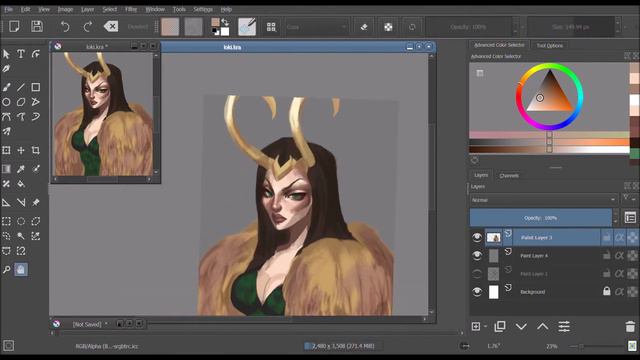 ♡ LOKI speedpaint ♡ || (Krita) смотреть онлайн