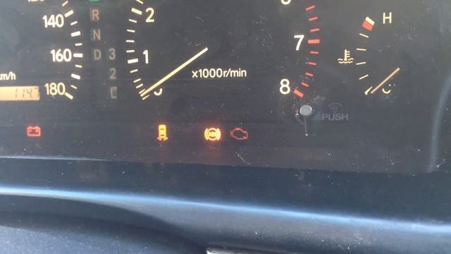 Самодиагностика Toyota Chaser JZX100 1JZ-GE смотреть онлайн