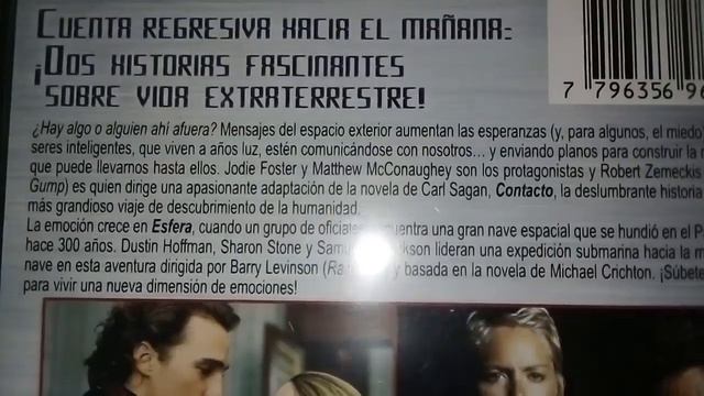 Contact / 1997 / Robert Zemeckis / Sphere / 1998 / Barry Levinson / Dustin Hoffman смотреть онлайн