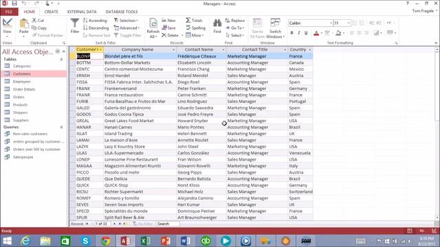 Access Query criteria contains a word - Access contains query - Access query 2010 2013 2016 tutoria смотреть онлайн