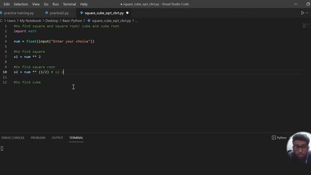 Square/Square Root and Cube/Cube Root | Python | Problem #9 смотреть онлайн