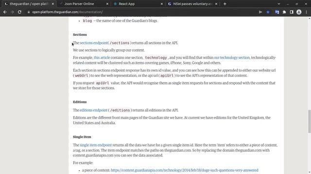Документация API, подключения к серверу при помощи api-key смотреть онлайн