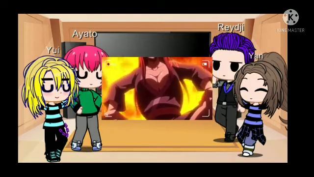 {Gacha Club }-РЕАКЦИЯ НА ХВОСТ ФЕЙ (2 часть) смотреть онлайн