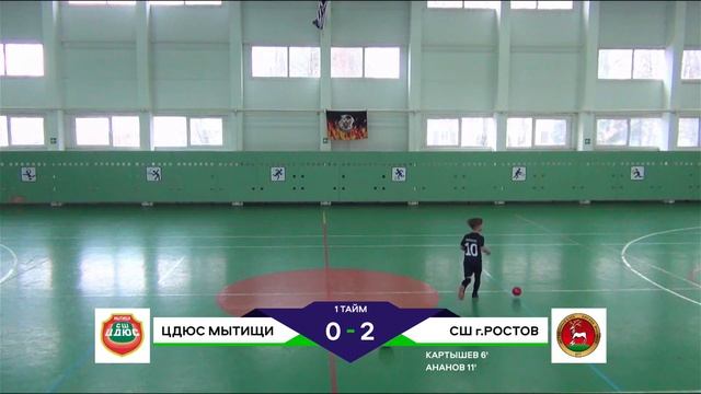 Кубок 2014 СШ ЦДЮС Мытищи - СШ г. Ростов Великий