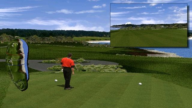 Me playing Tiger Woods PGA Tour 99 PC Game Pebble Beach Golf Links (All 18 Holes) смотреть онлайн