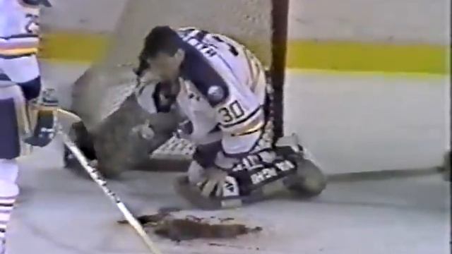 Clint Malarchuk Neck Injury Full Video- 1 Of 3