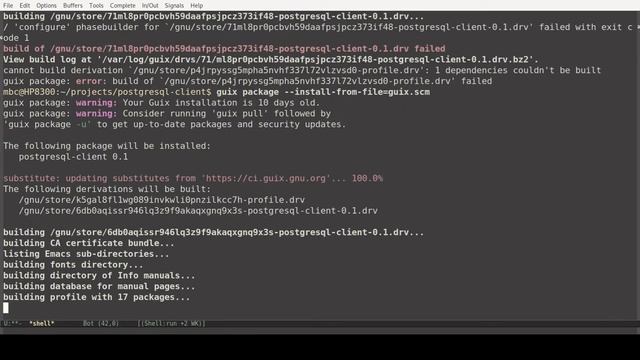 Guix Package a Debian archive смотреть онлайн