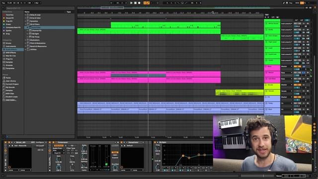 How to make 'Like Water' by Flume - Free Ableton Project Files смотреть онлайн