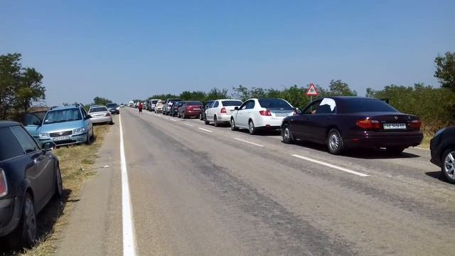 Граница Чонгар 09.08.2016#Крым#Выезд из Крыма# смотреть онлайн