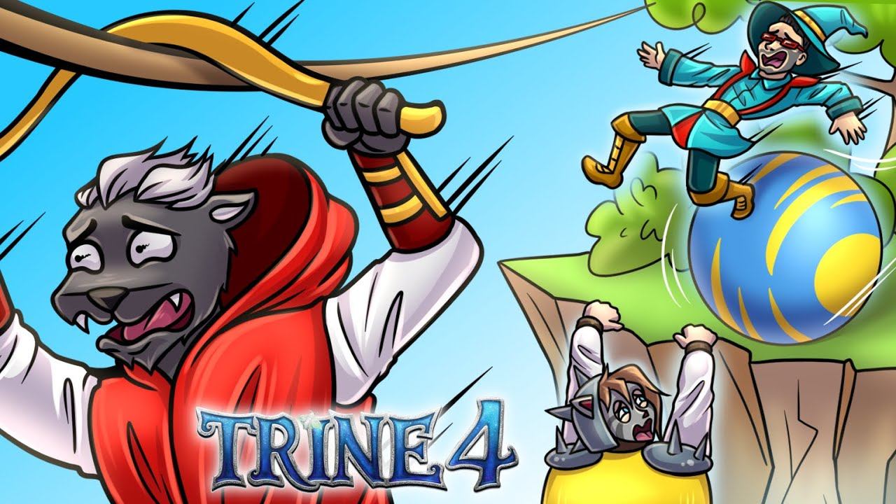 ТРИДЦАТИЛЕТНИЙ ВОЛШЕБНИК, ЖЕНЩИНА С ЛУКОВИЦЕЙ И ЖУК БРОНЕНОСЕЦ в TRINE 4 смотреть онлайн