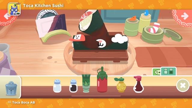 Get Creative with Food!?! Toca Kitchen Sushi смотреть онлайн