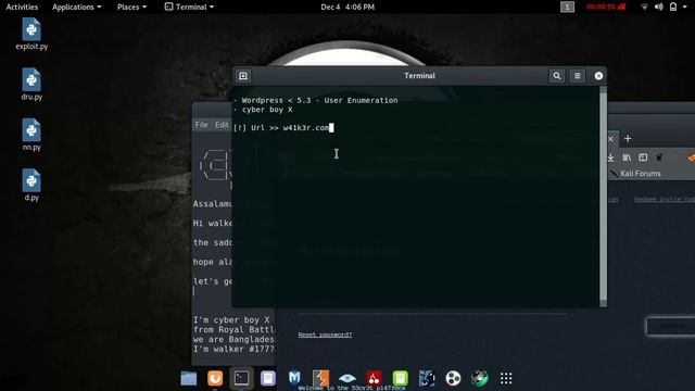 Wordpress 5.3 - User Disclosure смотреть онлайн