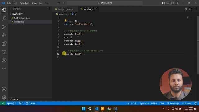 #5 JavaScript Variable | Part-2 (জাভাস্ক্রিপ্ট ভেরিএবল | পর্ব-০2) @mehrabmohul смотреть онлайн