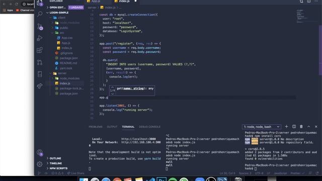 Register and Login Page Tutorial | ReactJs, NodeJS, MySQL (Beginner) смотреть онлайн