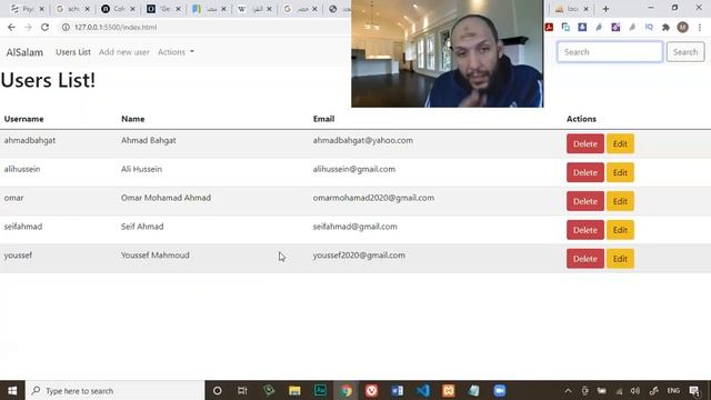 Lecture7 Part8(MySQL, Node.js, Express, HTML, CSS,Jquery) Revision for all Service for the project смотреть онлайн