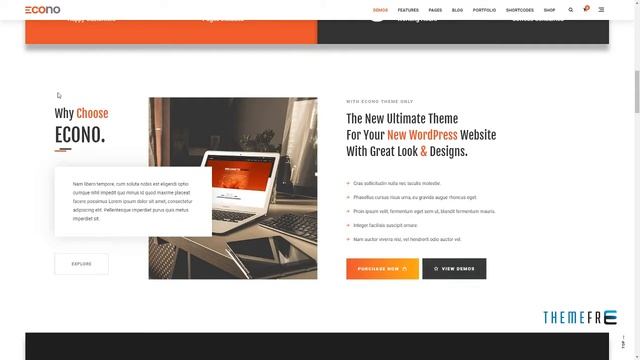 Econo - Creative MultiPurpose WordPress Theme Todd Nanook смотреть онлайн
