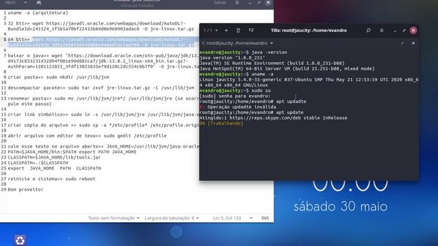 Instalar JAVA no Ubuntu e derivados (Linux) смотреть онлайн