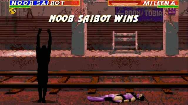 Ultimate Mortal Kombat 3 - Noob Saibot  ~Sega Genesis~