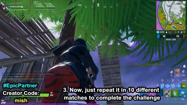 Achieve Sniper Specialist or Explosive Specialist (Fortnite Stretched Goals Challenges)! смотреть онлайн