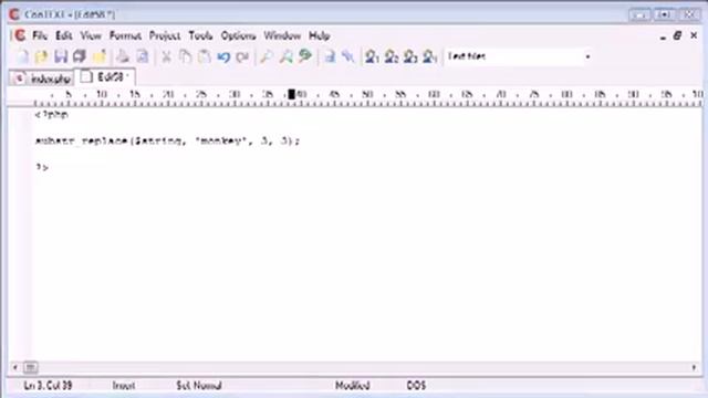 Beginner PHP Tutorial 54 Creating a Find and Replace Application Part 1 flv смотреть онлайн