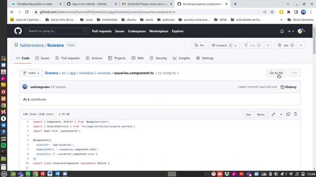 Tutorial Angular PHP - 11 guardar cambios en git смотреть онлайн