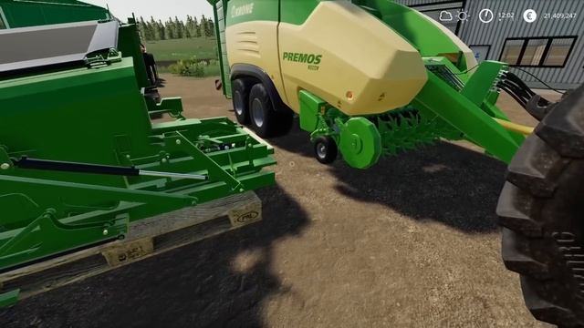STRAW HARVEST FREE DLC Pt 2 'Premos 5000 Pellet Maker' Farming Simulator 19 PS4 (Review). смотреть онлайн