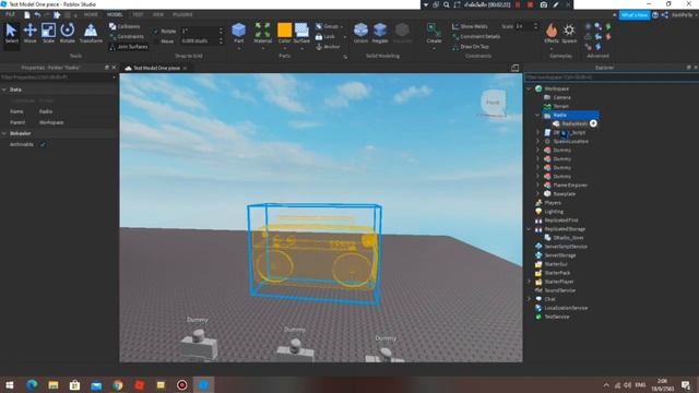 [สอนทำแมพแนว Role Play EP7] Roblox Studio : สอนทำ GamePass BoomBox ติดอยู่ที่หลัง !! смотреть онлайн