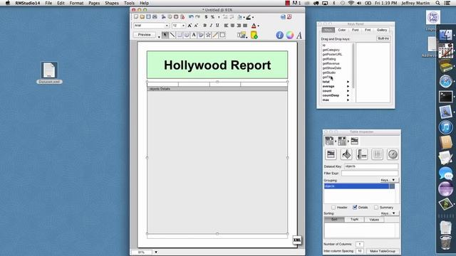 ReportMill Generate Dataset and Report in Java Application смотреть онлайн
