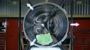 Отжим белья в стиральной машине