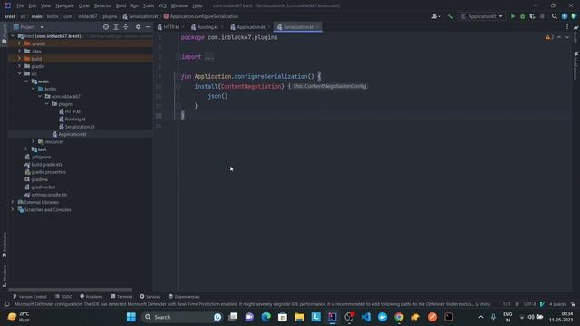 1-hello world | Kotlin & Ktor смотреть онлайн