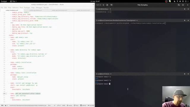 Wdrożenie aplikacji node.js na CentOS8 przy pomocy Ansible смотреть онлайн