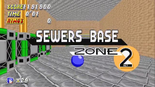 srb2 v2.1.23: [SA]SP adventure pack part 12 - Sewers Base Zone (Unfinished Zone part 2) смотреть онлайн