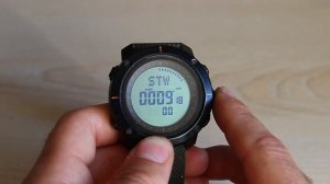 Дополнительные функции секундомера. Режим двойной засечки времени. Stop watch split mode