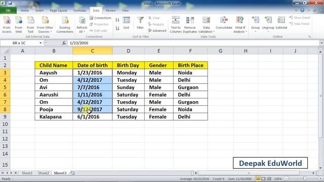 Filter Data To Another Sheet In Excel | Using Advanced Filter in Hindi смотреть онлайн