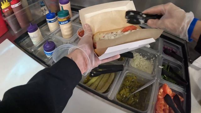 Reuben & Porky Pig Style Hot Dogs |Food Truck Cooking POV смотреть онлайн