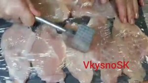 ЖАРЕНАЯ КУРИНАЯ ГРУДКА В ПАНИРОВКЕ.