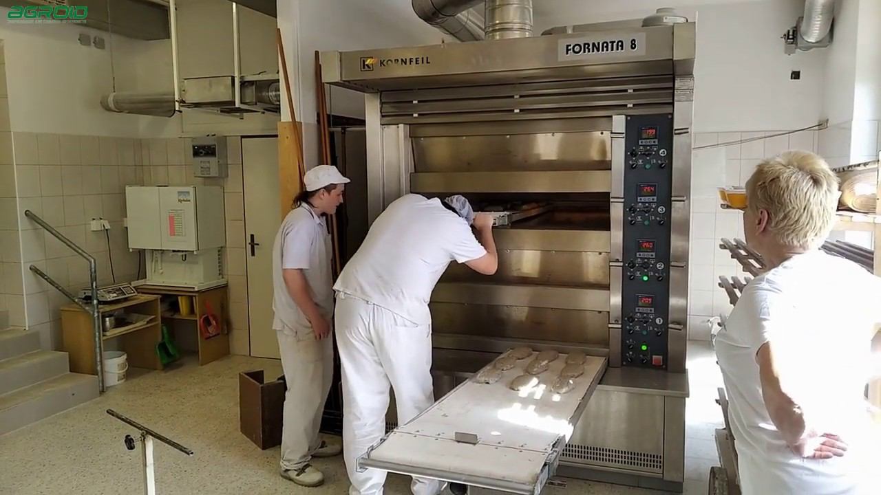Kornfeil Посадка в печь подовую FORNATA смотреть онлайн